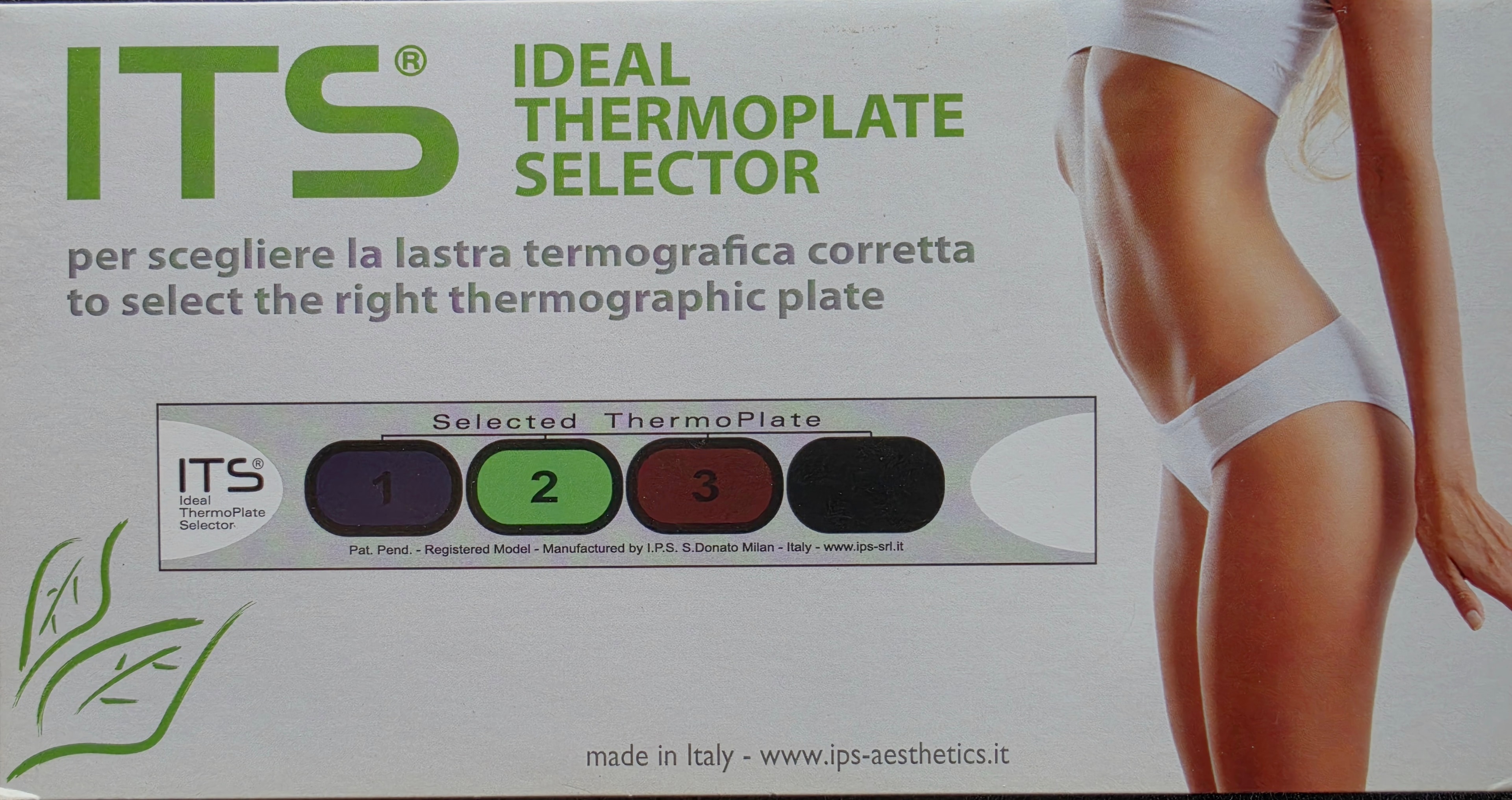 ITS Ideal ThermoPlate Selector — select the right thermographic plate for T-Shock treatment